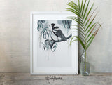 Magpie Rain, Limited Edition Signed Fine Art Print
