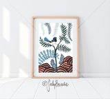 Fairy Wren Forest, Limited Edition Signed Fine Art Print