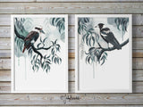 Magpie Rain, Limited Edition Signed Fine Art Print